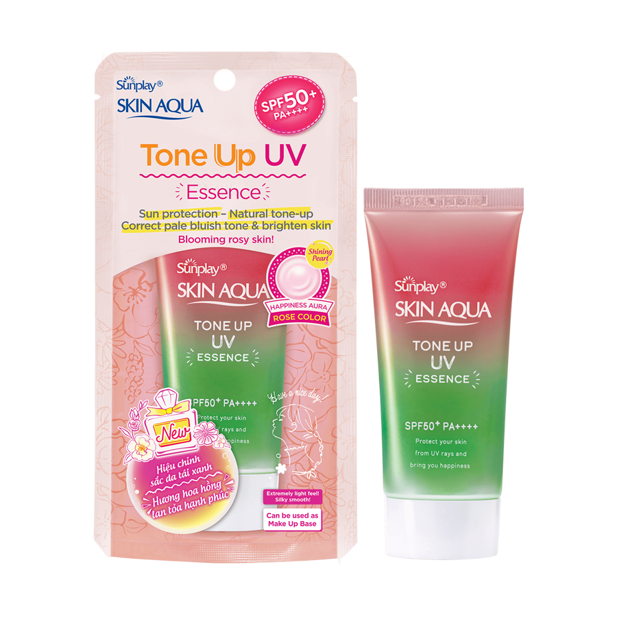Skin Aqua Tone Up UV Essence Happiness Aura SPF50 PA 80g