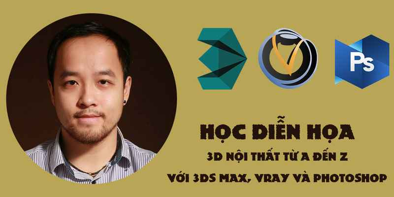 Hoc 3ds Max Vray Va Photoshop trong dien hoa 3d