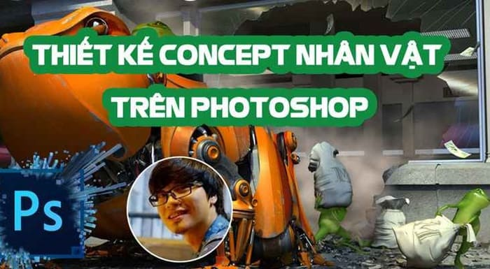 Thiet ke concept nhan vat tren Photoshop