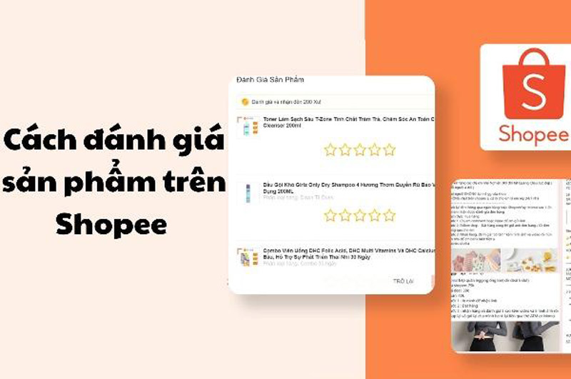 Hướng dẫn chi tiết cách đánh giá sản phẩm, đánh giá shop trên Shopee