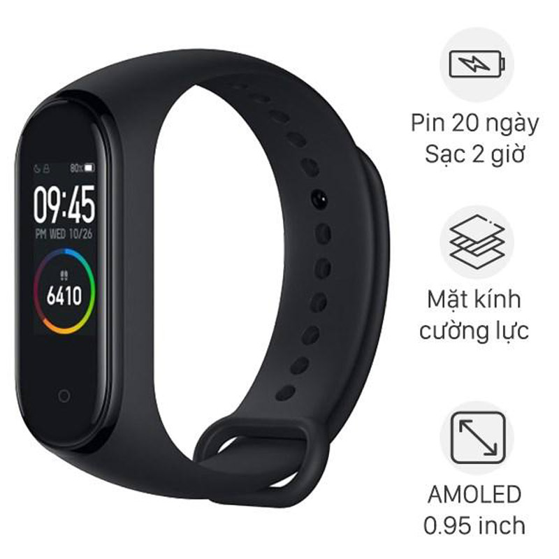 Xiaomi Mi Band 4 dung lượng pin khủng