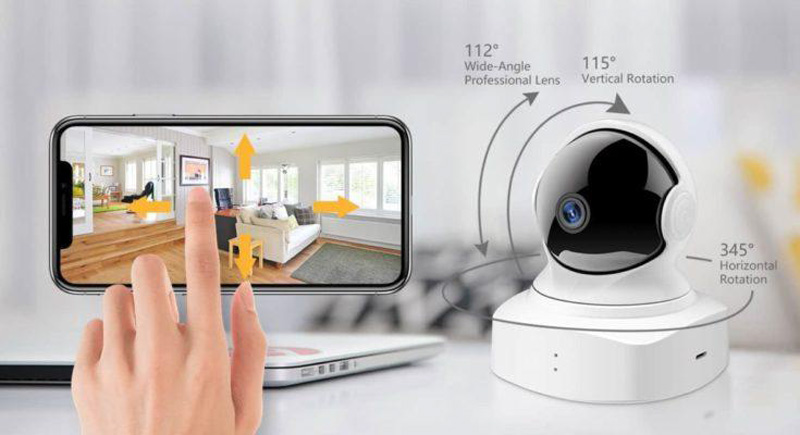 Camera góc rộng có kết nối với Internet