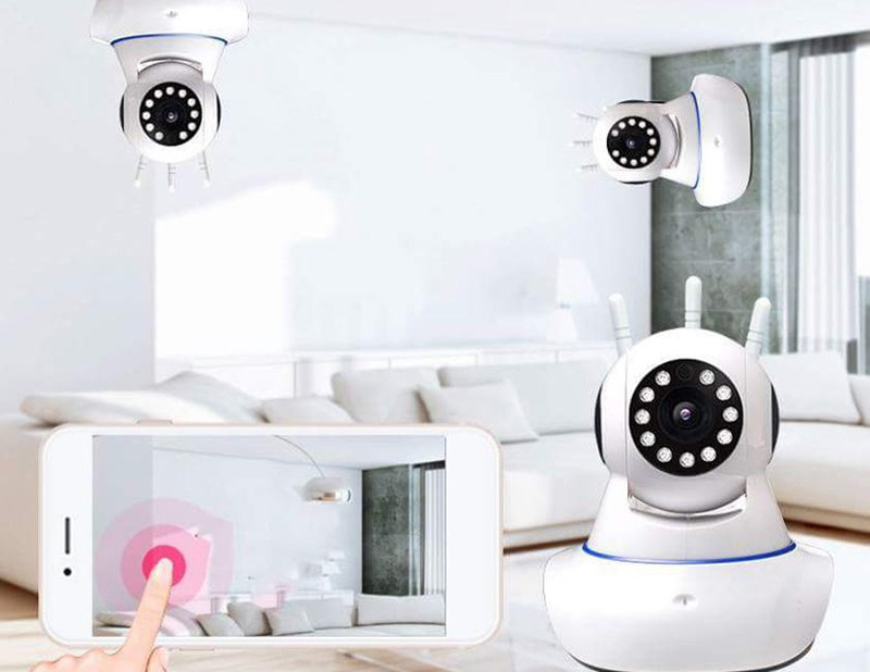 Camera 360 độ wifi dễ dàng lắp đặt ở mọi vị trí