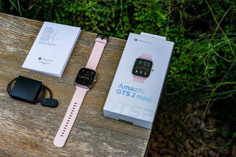 Amazfit GTS 2 mini top đồng hồ thông minh dưới 3 triệu đáng mua nhất