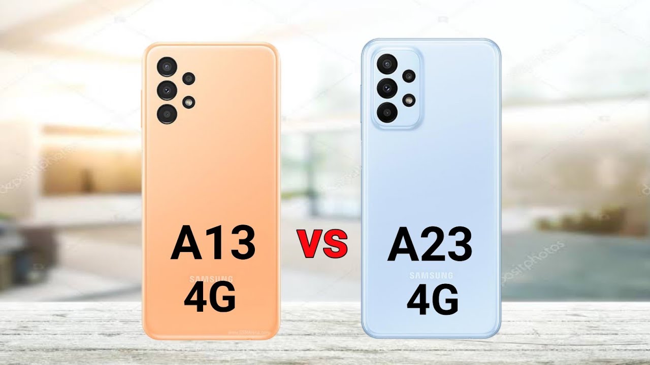 So sánh Galaxy A13 với Galaxy A23