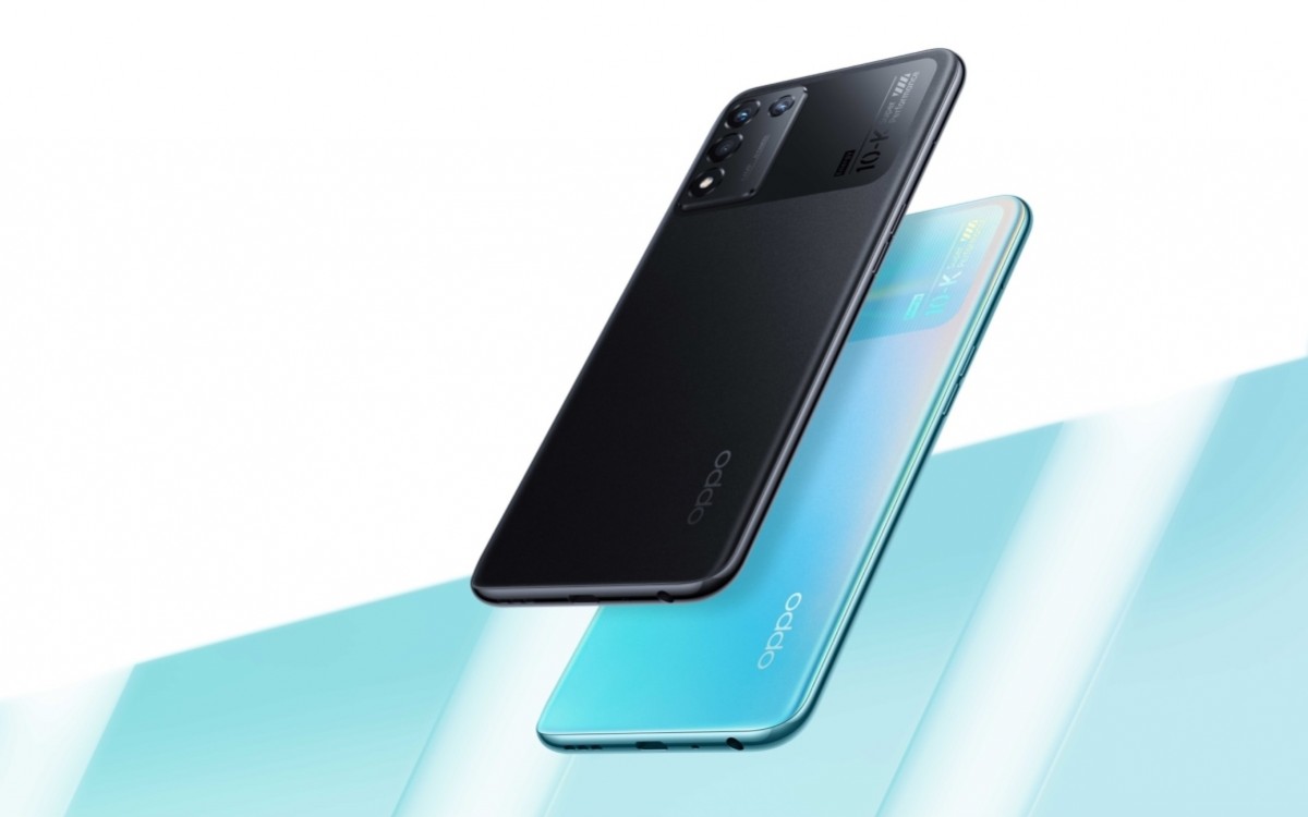 2 phiên bản màu của Oppo K10 Energy