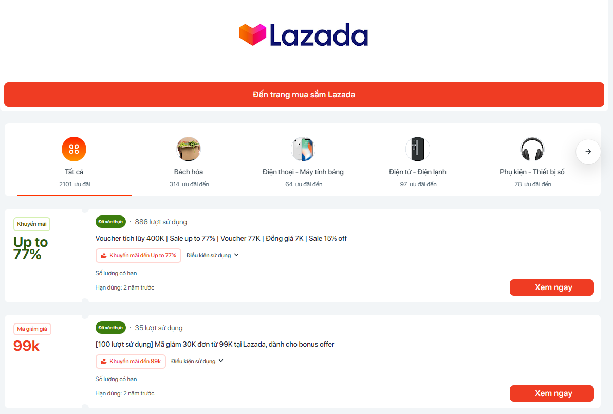 voucher toàn sàn lazada